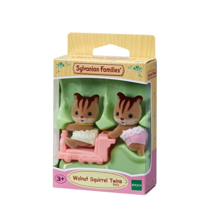 Sylvanian Families Walnut Squirrel Twins 5421