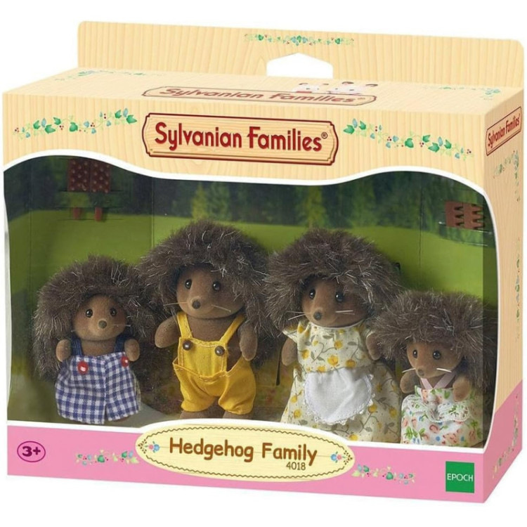 Sylvanian Family Hedgehog Family 4 pack 4018