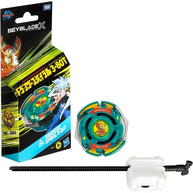 Hasbro Takara Tomy Beyblade X 25th Anniversary Dranzer Spiral 3-80T
