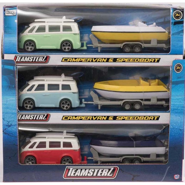 HTI Teamsterz Campervan and Speedboat