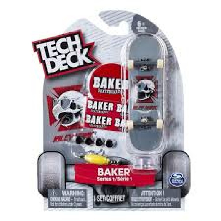 SPM Tech Deck 96mm Finger Skate Boards Assorted - One Supplied