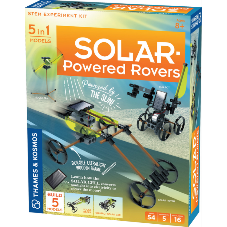 Thames & Kosmos Solar Powered Rovers 5 in 1 Models