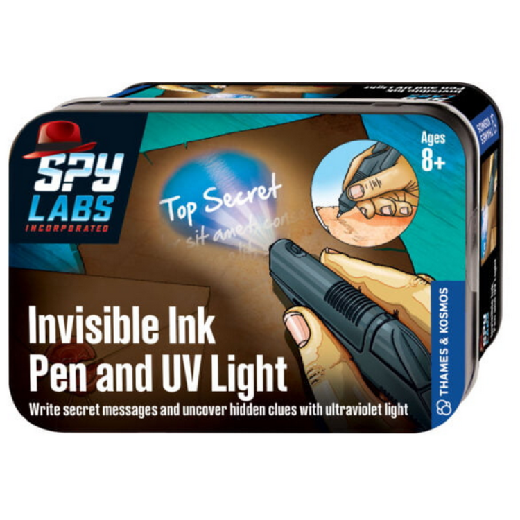 Thames & Kosmos Spy Labs Incorporated invisible Ink Pen And UV Light