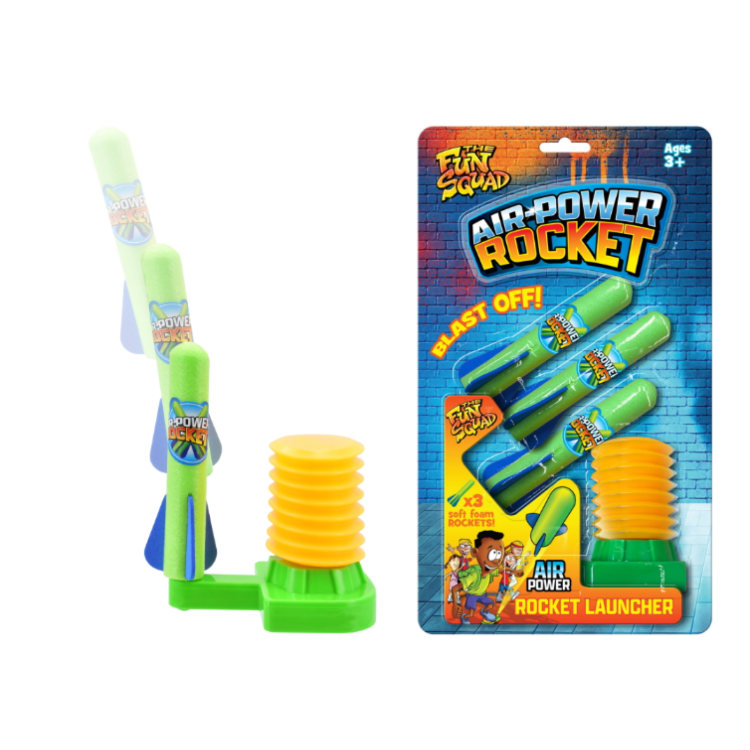 The Fun Squad Air-Power Rocket Launcher (Stomp Rocket) TY7959