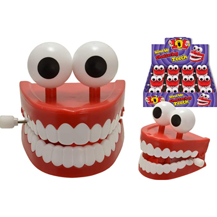 KTL The Fun Squad Wind Up Chattering Teeth TY9969