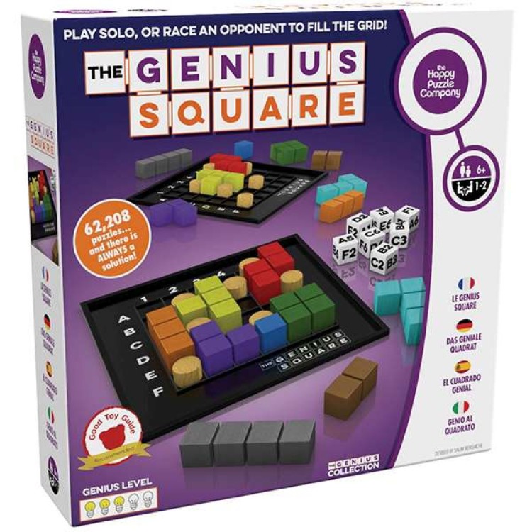 The Genius Square by the Happy Puzzle Company