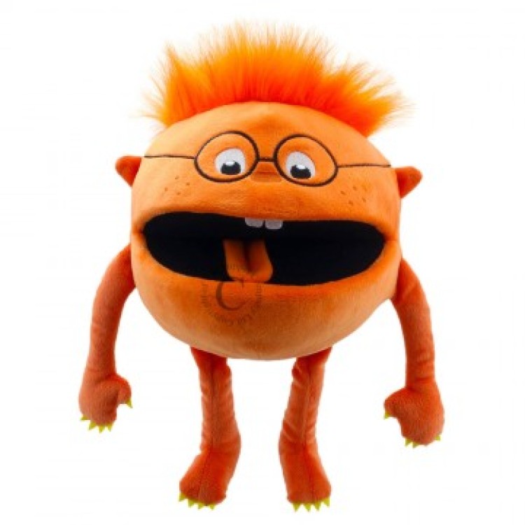 The Puppet Company - Orange Round Baby Monster PC004404 