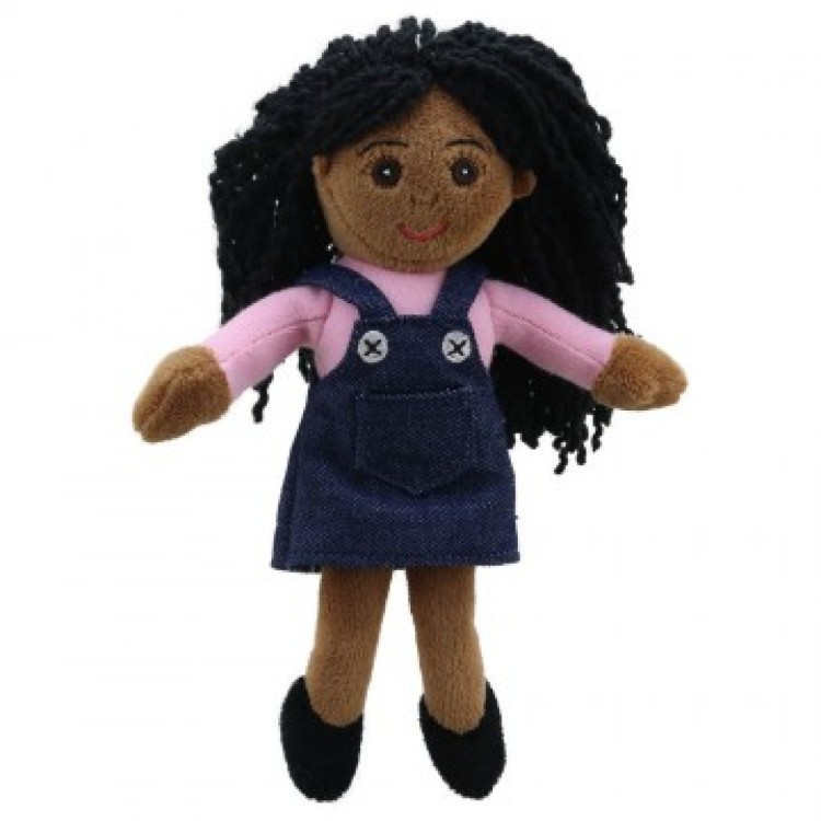 The Puppet Company Finger Puppet - PC002236 Girl Pink Top