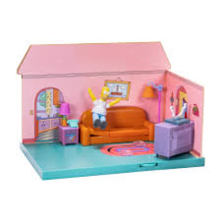 The Simpsons Living Room Diorama Playset