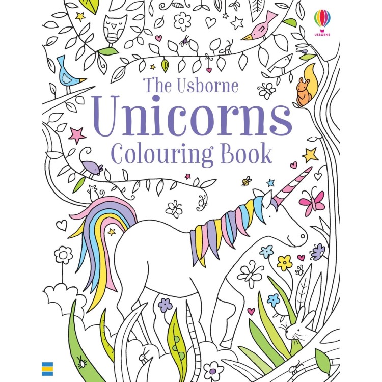 The Usborne Unicorns Colouring Book