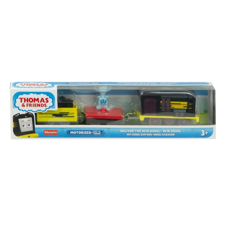 Mattel Thomas the tank engine & Friends Motorized Deliver The Win Diesel HDY74