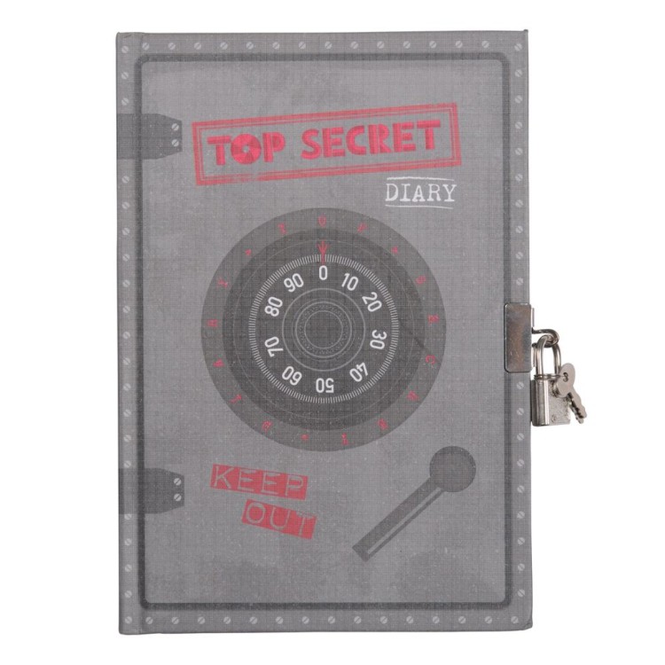 Tiger Tribe Top Secret Lockable Diary TR61603