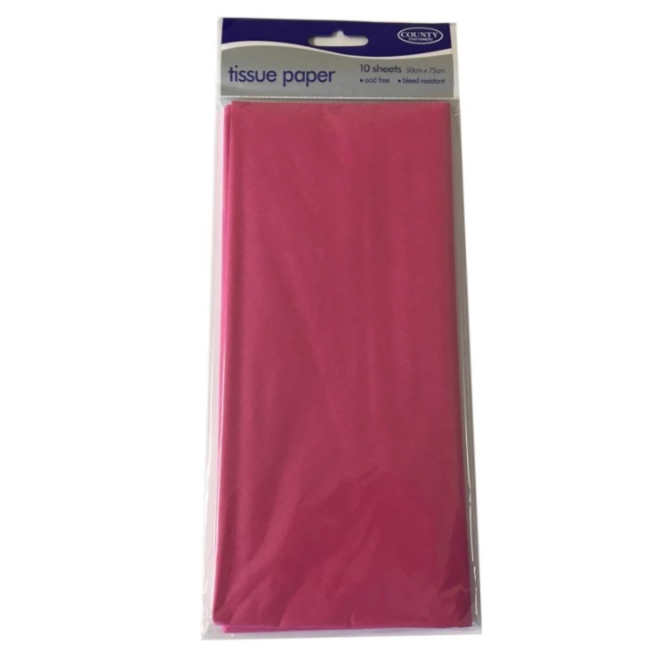 Tissue Paper - Dark Pink (Cerise)
