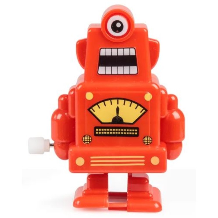 Tobar Wind-Up Clockwork Robot Assorted