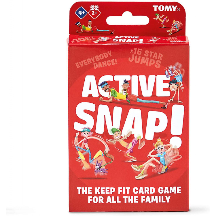 Tomy Active Snap Keep Fit Card Game