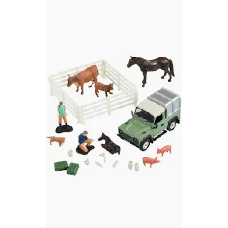 Tomy Britains Land Rover Vet Playset die-cast model #43385