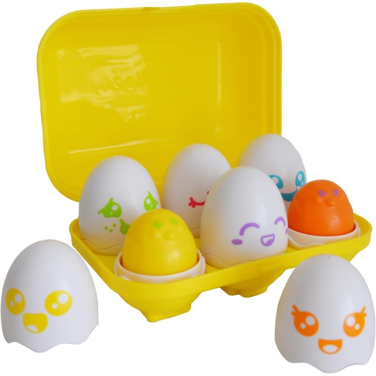 Tomy Hide & Squeak Eggs 6m+