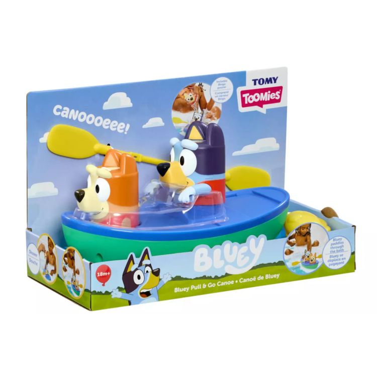 Tomy Toomies Bluey Pull & Go Canoe 18m+