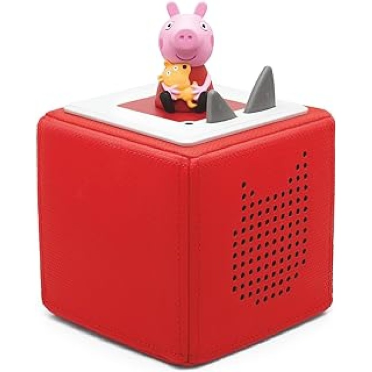 Tonies Starter Set Red With Peppa Pig Tonie