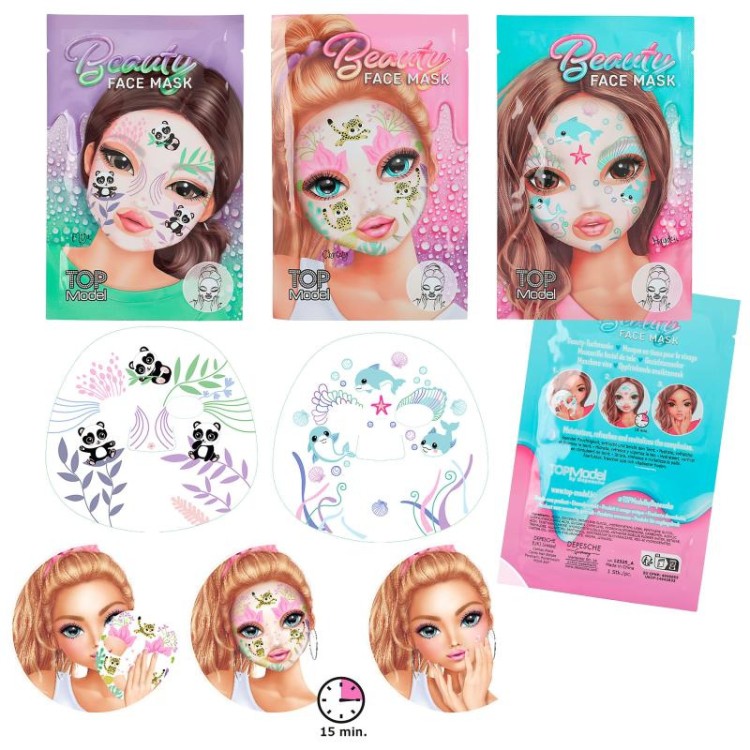 Depesche Top Model Beauty And Me Face Mask (Assorted - One Supplied)