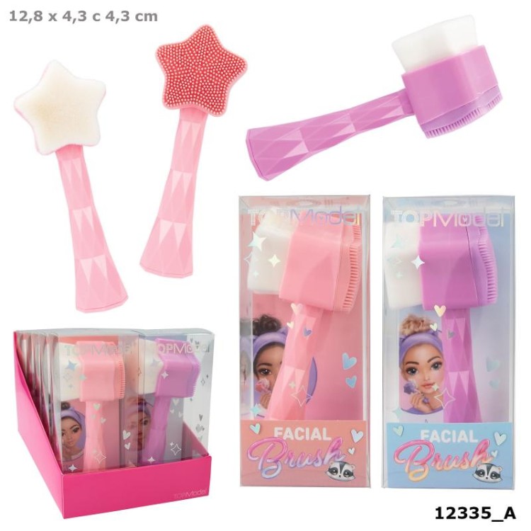 Top Model Facial Brush 2-In-1 12335_A