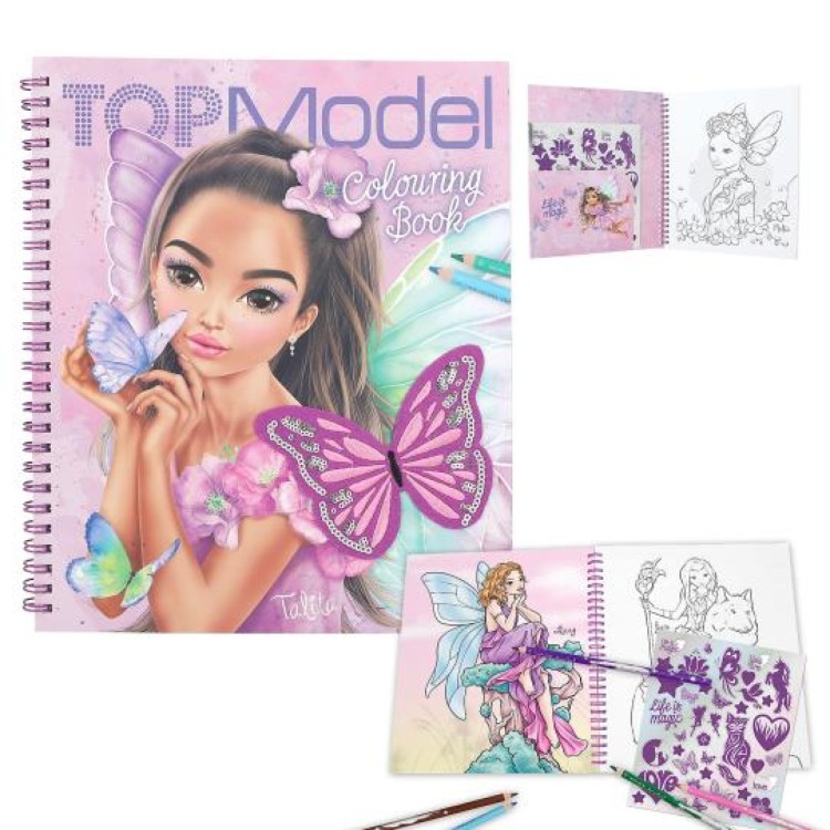 Depesche Top Model Fairy Love Colouring Book 12976_A