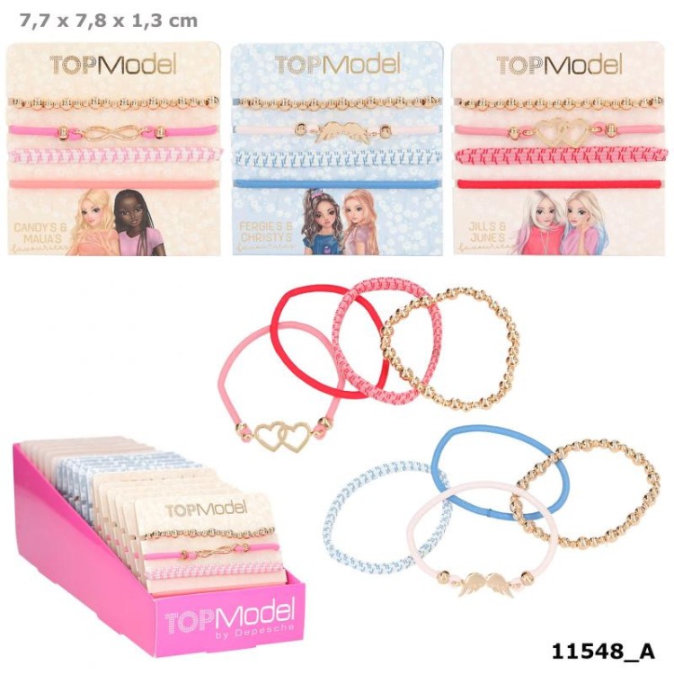 Top Model Hairband and Bracelet Set 11548_A