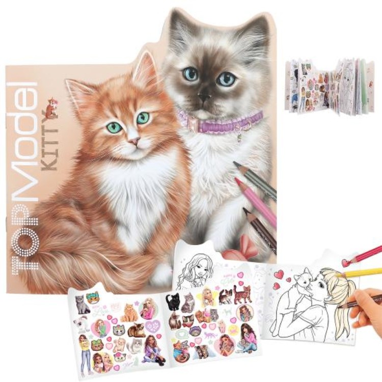 Depesche Top Model Kitty Colouring Book 12713