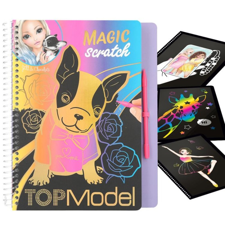 Depesche Top Model Magic Scratch Book 12410_A