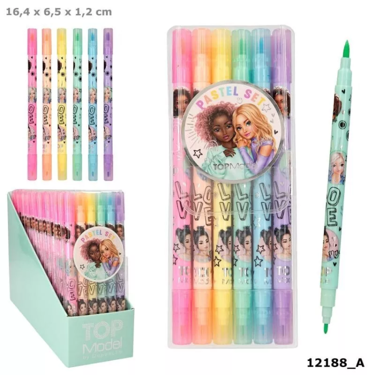 Depesche Top Model pastel pen set 0413385