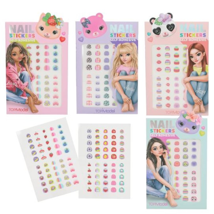 Depesche Top Model Beauty And Me Self Adhesive Nail Stickers (Assorted - One Pack Supplied) 13064_A