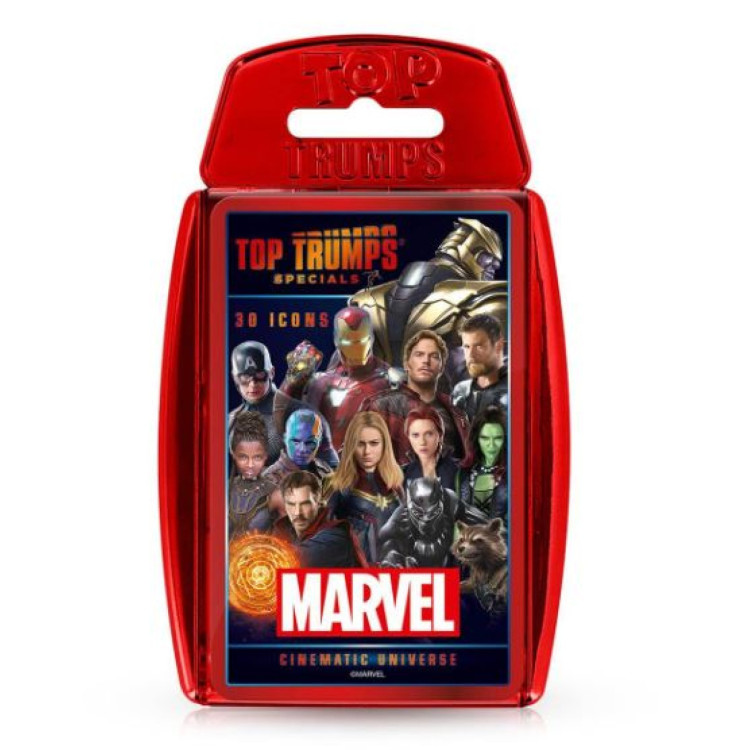 WM Top Trumps Marvel Cinematic Universe 30 Icons