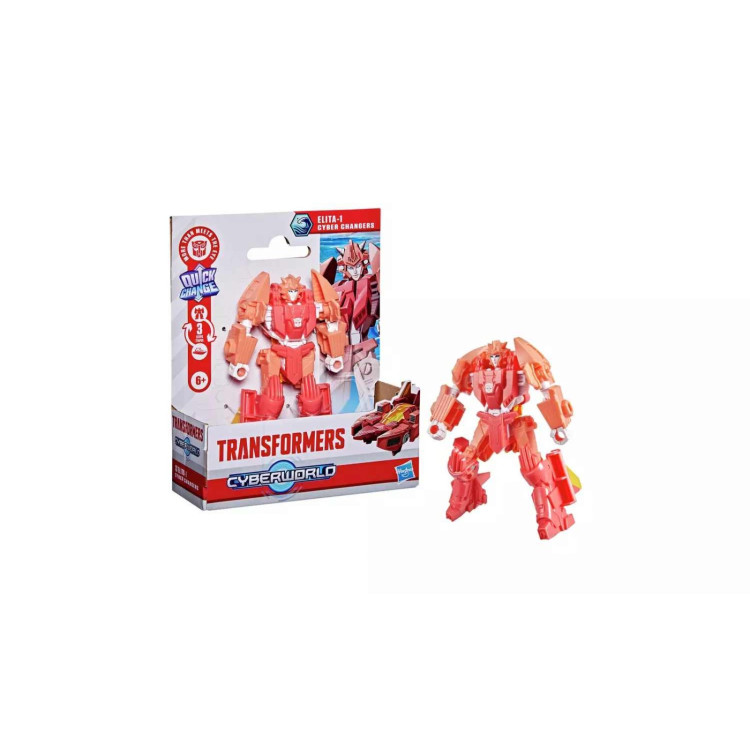 Hasbro Transformers CYBERWORLD Cyber Changers Elita-1  G0746