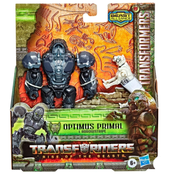 Hasbro Transformers Rise of the Beasts Optimus Primal & Arrowstripe F3897 F4611