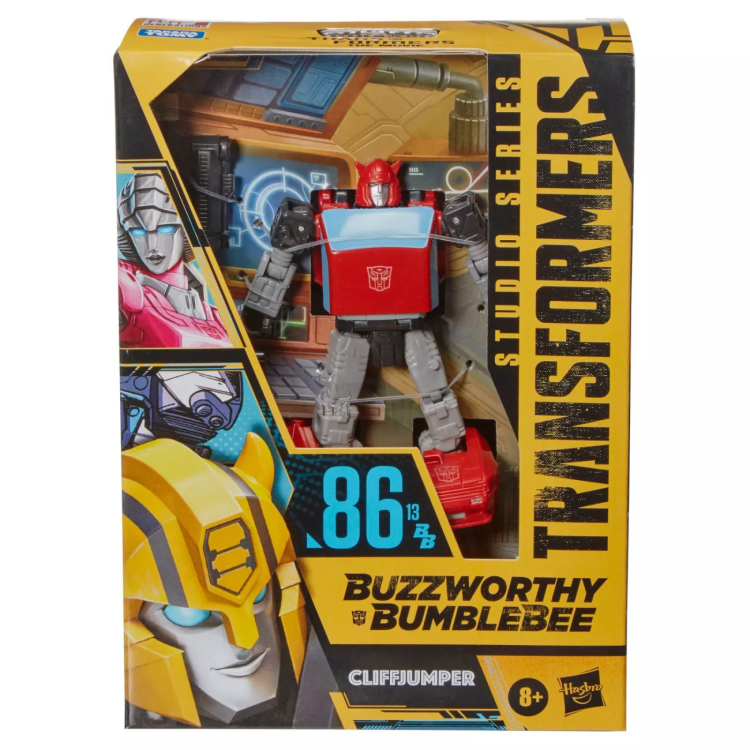 Hasbro Transformers Studio Series 8613BB Buzzworthy Bumblebee - CLIFFJUMPER (F4482/F3927)
