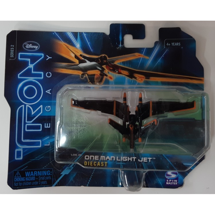 Tron Legacy 2010 One Man Light Jet Diecast