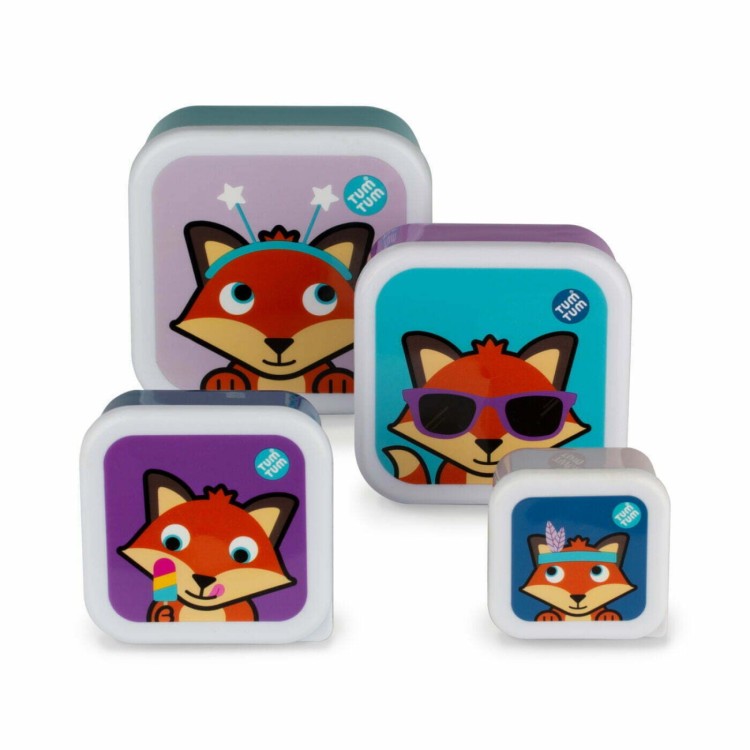 Tum Tum Nesting Snack Pots Set of 4 Felicity Fox