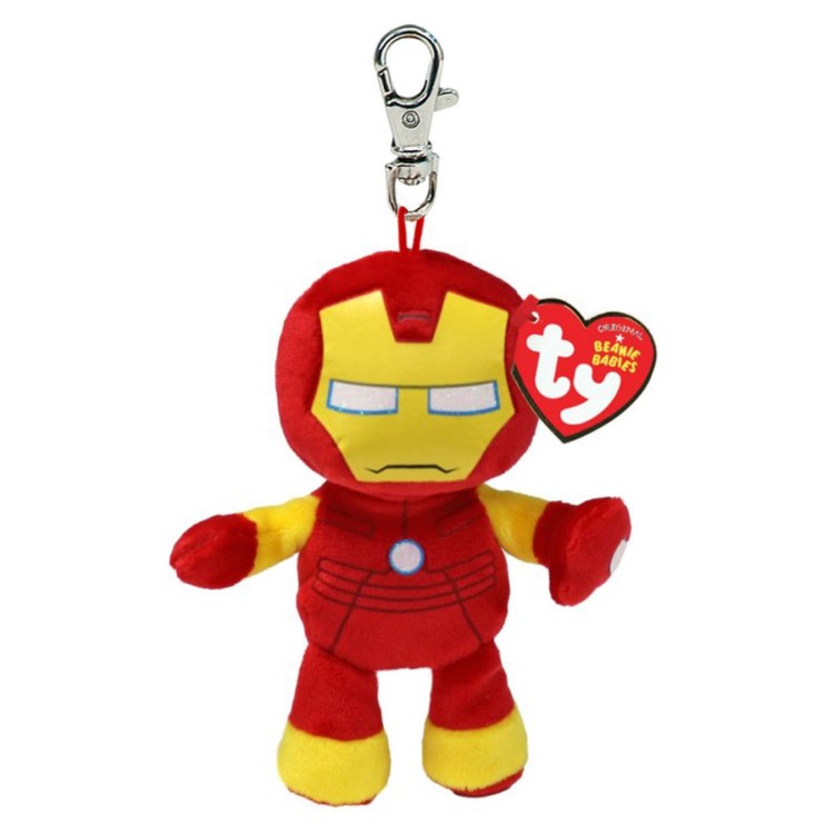 TY Beanie Babies - 34007 Marvel Iron Man Key Clip