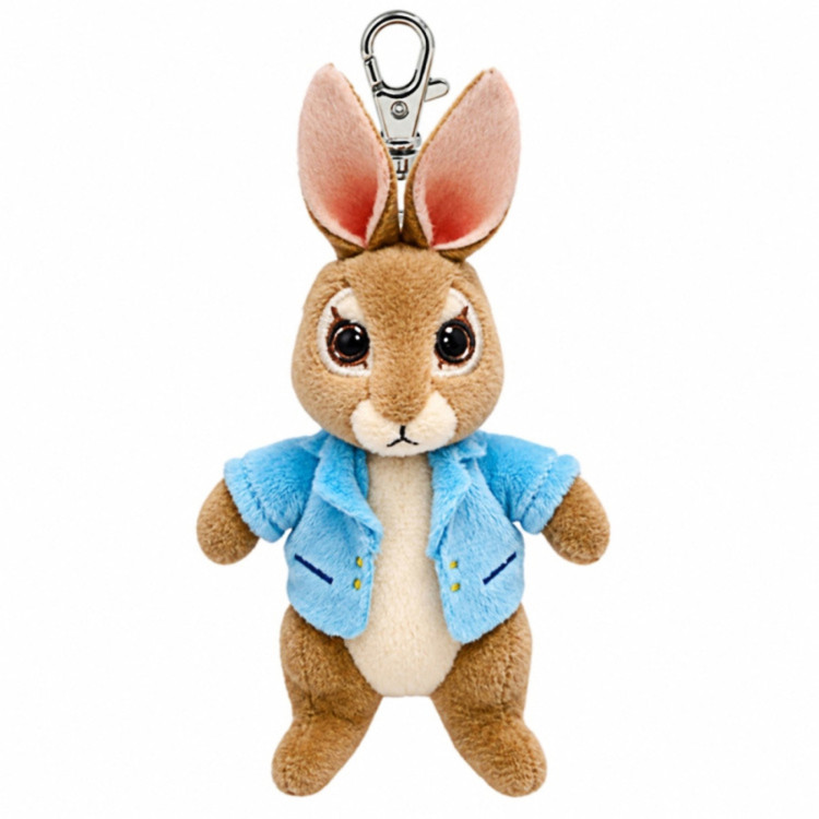 TY Beanie Babies - 34068 Peter Rabbit Key Clip