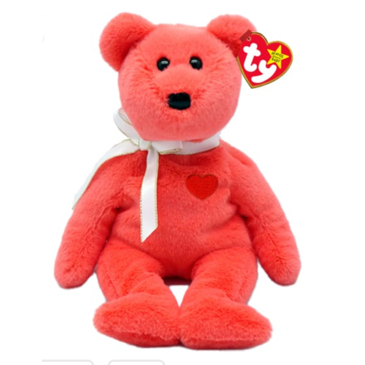 TY Beanie Baby - Valentino II the Bear