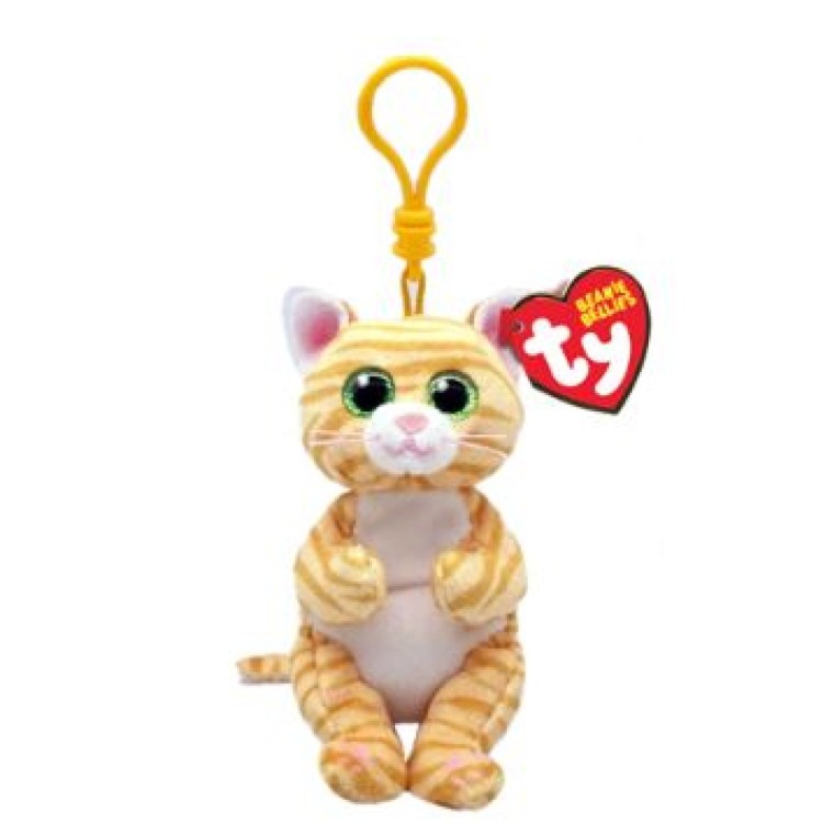 TY Beanie Bellies - 43112 Mango Cat Soft Key Clip