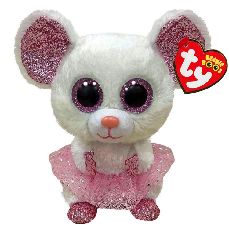 TY Beanie Boos - 36365 Nina Mouse with Tutu Small
