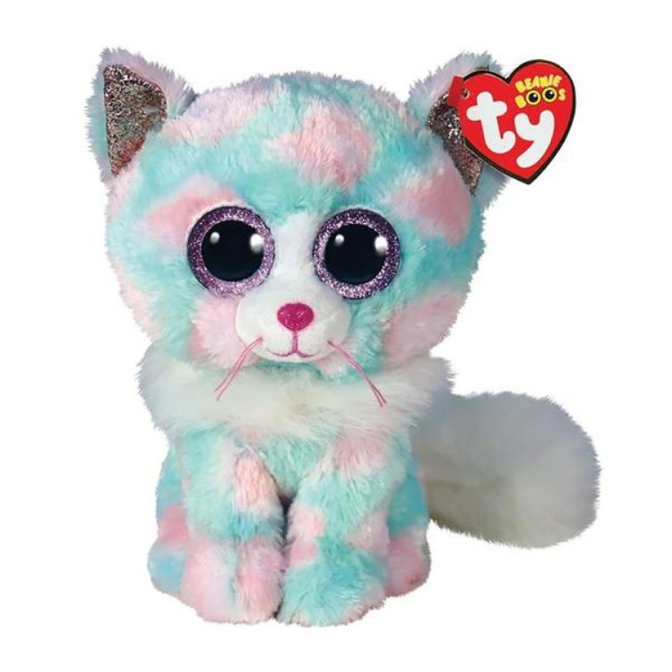 TY Beanie Boos - 37288 Opal Cat Medium