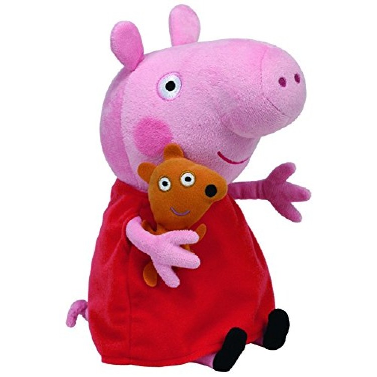 TY Beanie Buddy - 96230 Peppa Pig With Teddy