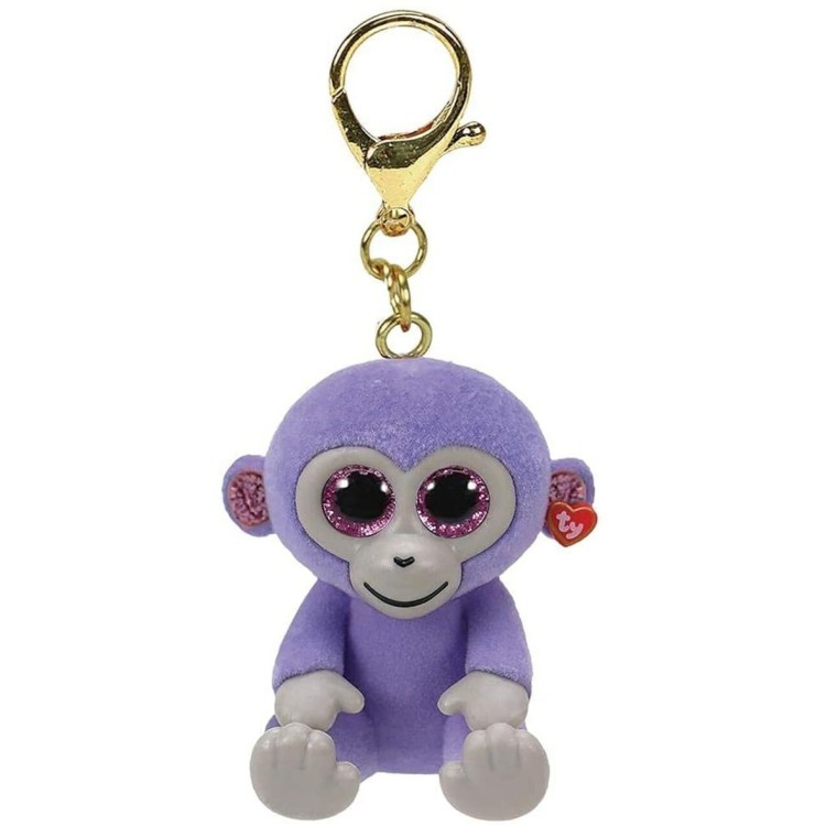 TY Mini Boos - 25070 Grapes Monkey Key Clip