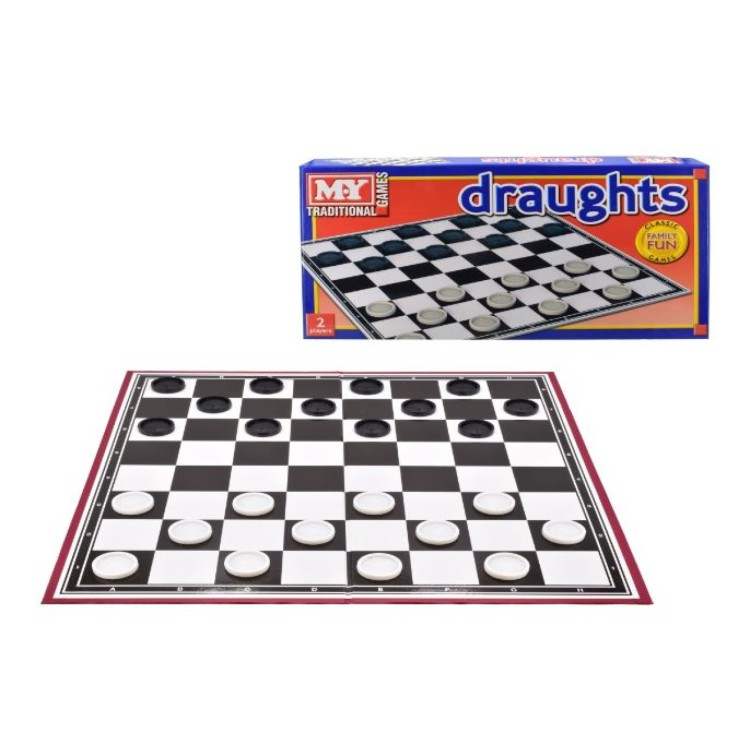 M.Y Draughts Game In Printed Box TY0056 