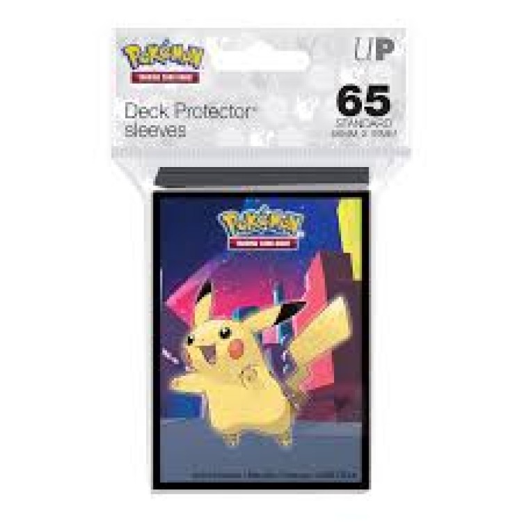 ASM Ultrapro Pokemon Deck Protector Sleeves Shimmering Skyline Pikachu 66mm x 91mm