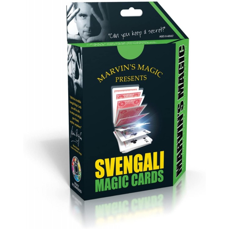Marvin's Unbelievable Svengali Magic Cards 