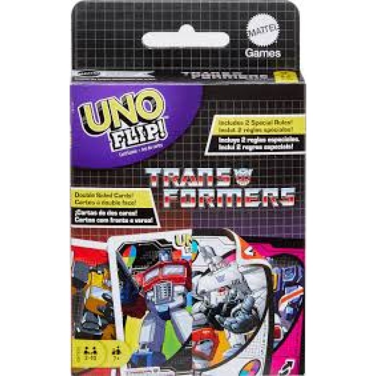 Mattel Uno Flip Transformers