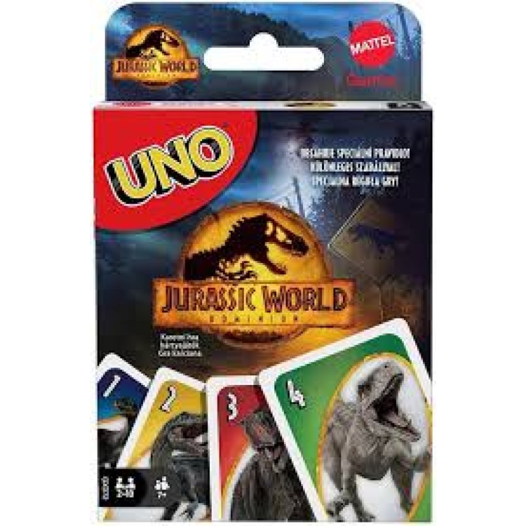 Mattel Uno Jurassic World Dominion